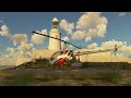 Cowan Simulation Robinson R22 - Low level fun around the Isles of Scilly -Microsoft Flight Simulator