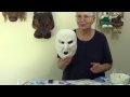 Paper Mache Mask and WED Clay Tips