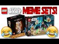 The FUNNIEST LEGO Star Wars MEME Sets!