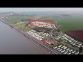 Blue Anchor - Seaside Village Panorama | Somerset | England | UK - 4k 360°