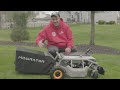 RC Lawn Mower - 100% remote controlled lawn Mowrator
