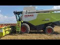 Poprad Kvetnica Žatva Repky Class Lexion 660 odvoz Case Puma 150CVX vlek ZDT Mega 200