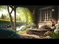 Magical Spring Morning Ambience 🌸 Water and Bird Song for Relaxation