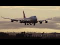 Qantas B747s / Super A380 Perfect Landings