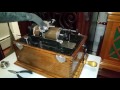 Homemade recording on an Edison Standard model cylinder phonograph