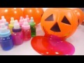 Halloween Slime Mix Play Kit í• ë¡œìœˆ ìŠ¬ë ¼ì „ ì•¡ì²´ê´´ë¬¼ í•©ì¹˜ê¸°!! í’ ì„  í  ë¥´ëŠ” ì  í†  ì•