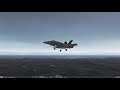 DCS World -- landing in a hurricane