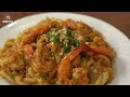 [SUB] Stir-Fried Prawn Udon Noodles :: Stir-Fried Shrimp Noodles :: Easy Recipe