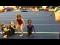 Elle's First Day At Toddler Gymnastics