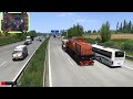 Euro Truck Simulator 2 | ProMods 2.70 | Transporting a 60-Ton Locomotive! Realistic G29 Gameplay