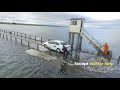 Driver Attempts to Cross causeway as Tide Comes In