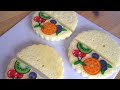 🍊 How to make fruit deco sandwiches! | yunisweets