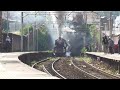 5043 Blasts out of Liverpool hauling the Mersey Express 01-06-2024