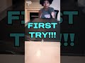 THIS TRICK SHOT WAS FIRST TRY #trickshots #viral #shorts