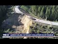 Teton Pass in Wyoming collapses in mudslide