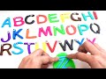 Learn Colors And Alphabets Using Play Doh||ABC Nursery Rhymes
