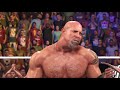 WWE 2K22 Goldberg vs Brock Lesnar 2016 full match (fells like original) #wwe2k22 #wwe