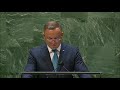 🇵🇱 Poland - President Addresses United Nations General Debate, 76th Session (English) | #UNGA