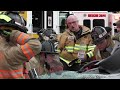 Extended operation at auto extrication, Catasauqua, PA 11/06/17