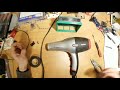 Hairdryer dissection - Conversion to 12V?