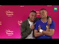Footballer Kylian Mbappe Unveils His Wax Statue At Madame Tussauds Berlin