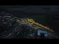 Dji Night Flight, Escaping the Ordinary Day Flight,-Glenrothes, Woodside to Markinch Train Station
