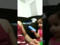 Toddler talks, sings and everything....