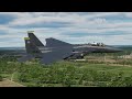 F-15E Strike Eagle Vs F-15C Eagle | Intercept | Digital Combat Simulator | DCS |