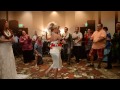 Nafanua doing the Taualuga dance for family wedding.