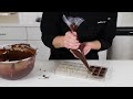 Chocolate Molds | How to Fill and Unmold Chocolates | Gold Fall Bon Bon Design