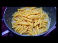 😋 Pasta with white sauce in 3 minutes,  very fast and without cream, ingredients in every home