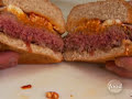 Guy Fieri Eats the Buffalo Burger at Casino El Camino | Diners, Drive-Ins, and Dives | Food Network