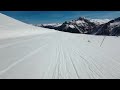 Gargellen Piste 3 Blue Verbindungspiste Gargellner Köpfe-Schafberg (ski video)