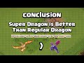 Dragon VS Super Dragon | Clash of Clans