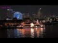 横浜の客船ターミナルの素敵なイルミネーション 4k 2023 japan Amazing illuminations in Yokohama 夜景 night view
