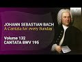 J.S. Bach: Dem Gerechten muss das Licht immer wieder aufgehen, BWV 195 - Church Cantatas, Vol. 132
