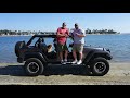 Fiesta Island in San Diego (Topless in the Jeep)