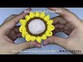 Crochet flower keychain || Hướng dẫn móc móc khoá hoa đơn giản nhất.