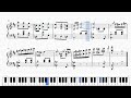 『ビゼー：カルメン　第１組曲～セギディーリャ』（Bizet, Carmen Suite No 1, Seguedille）（ピアノ楽譜）