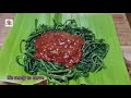 Rujak Kangkung, Masakan Sederhana, Nikmat Luar Biasa.