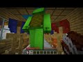 JJ and Mikey Built The LONGEST STAIR to SMILLING CRITTERS PLANET in Minecraft Maizen!