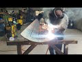 John Deere Grader Repairs! | Fitting Blade Skin & Replacing Blade Slide Rail