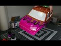 Bitty Design - Airbrush Slime Paint Job - Paint a crawler body