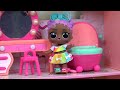 LOL Surprise Squish Sand Magic House Build with Dolls! DIY Crafts for kids