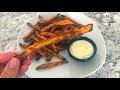 Air Fryer Healthy Sweet Potato Fries