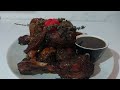 How to Make Flavourful Jerk Chicken Legs in the Oven| With a Spicy Pineapple Sauce| Caribbean food|