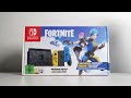 Nintendo Switch Fortnite Console 2 Unboxing [Special Edition] Wildcat Bundle