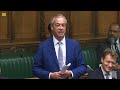 Nigel Farage mocked during maiden speech calling for ECHR referendum