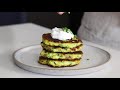 ZUCCHINI FRITTERS | healthy, gluten-free, low-carb, keto recipe