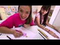 1 MINUTO, 10 MINUTOS OU 1 HORA DA BARBIE ! BATALHA DE DESENHO !